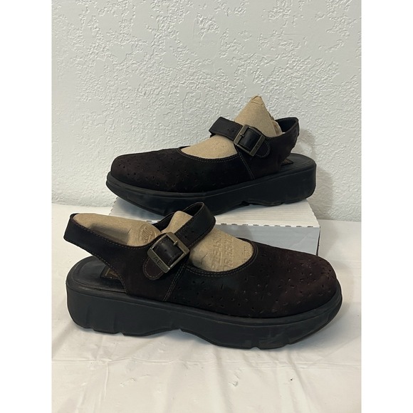 American Eagle Chunky Y2K 2000s Platform Sandals Size 9M Vintage Brazil READ